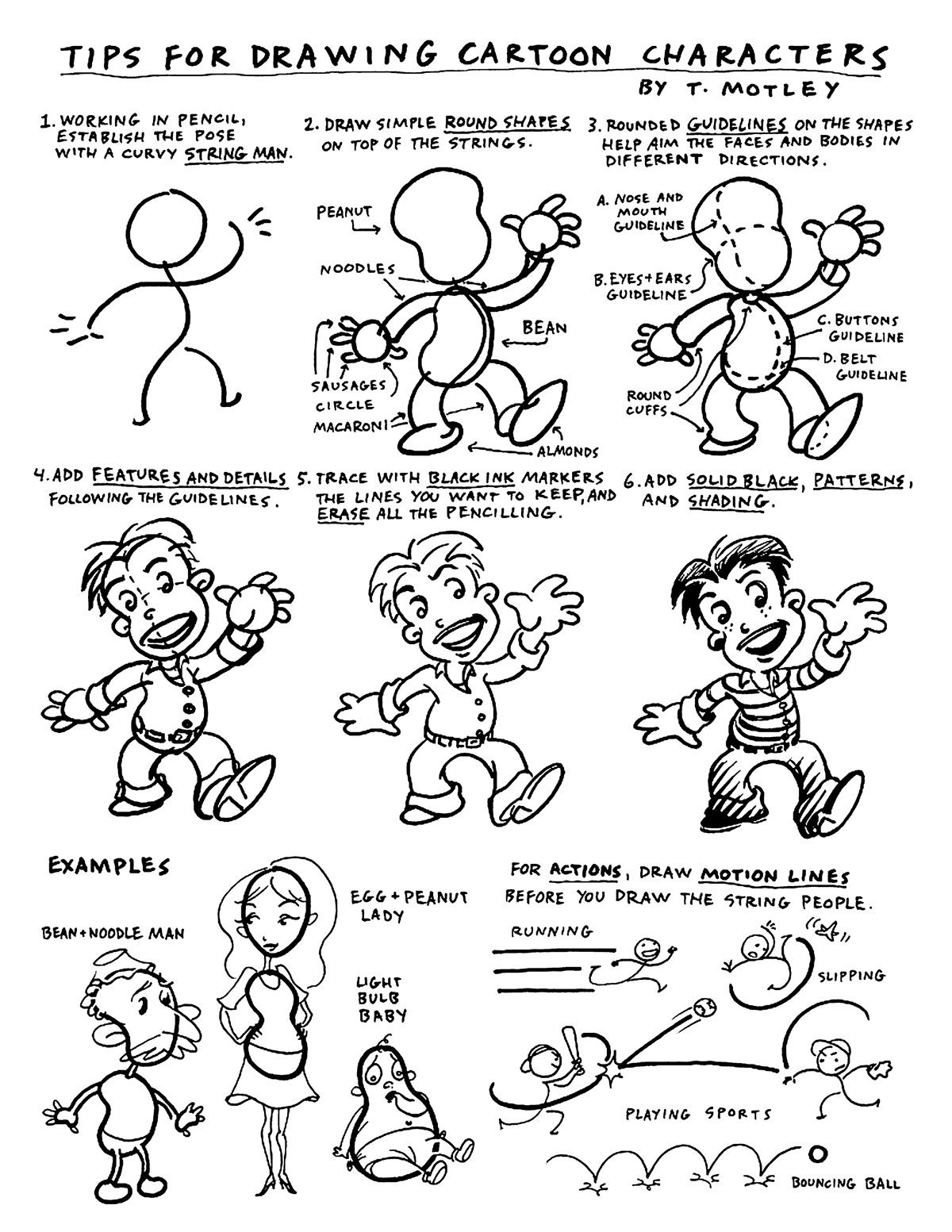 Tips for Drawing Characters