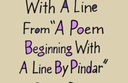 Comic Strip Beginning with a Line from…