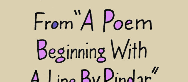 Comic Strip Beginning with a Line from…