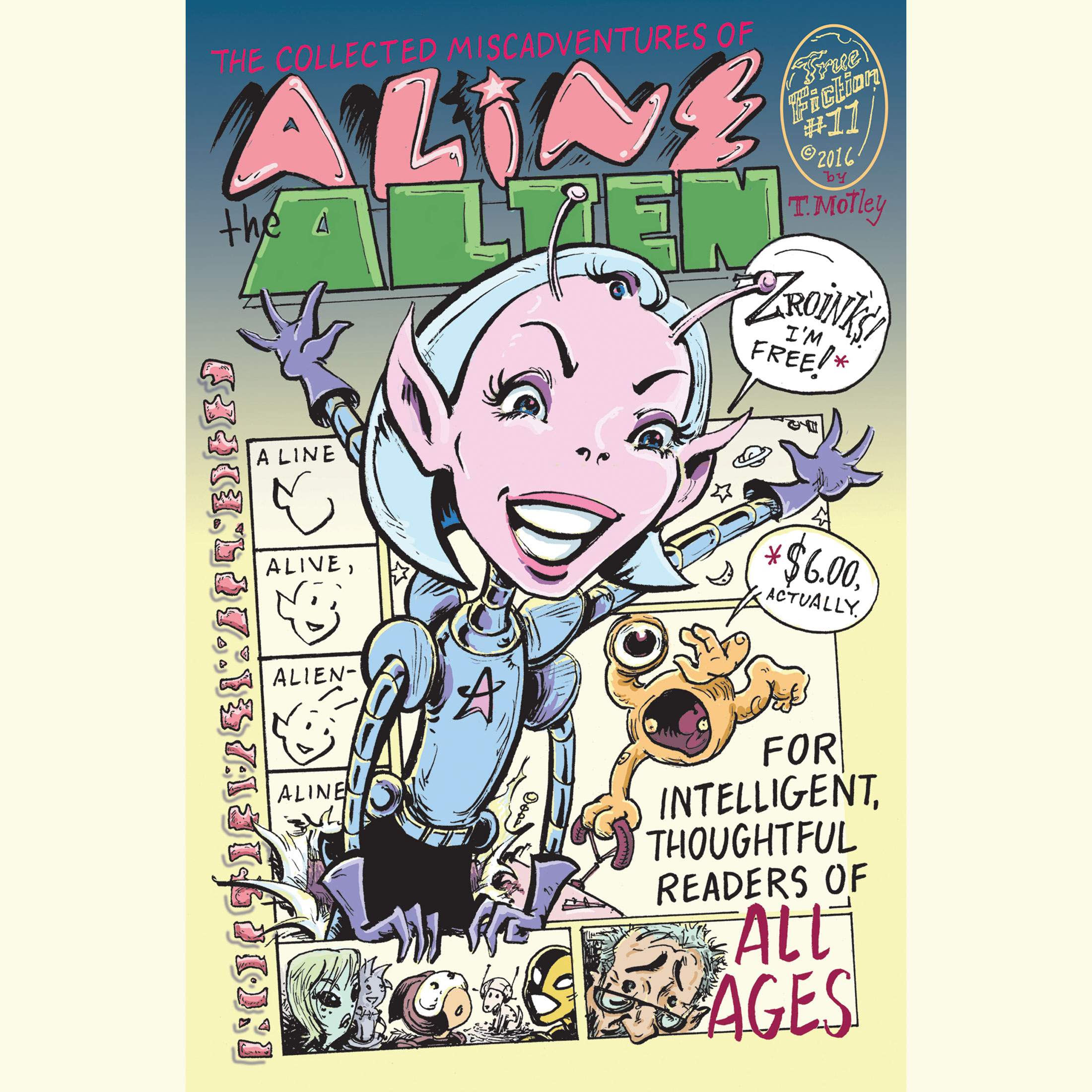 Aline the Alien collection cover